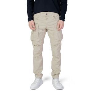 Replay Beige Cotton Cargo Men's Pants